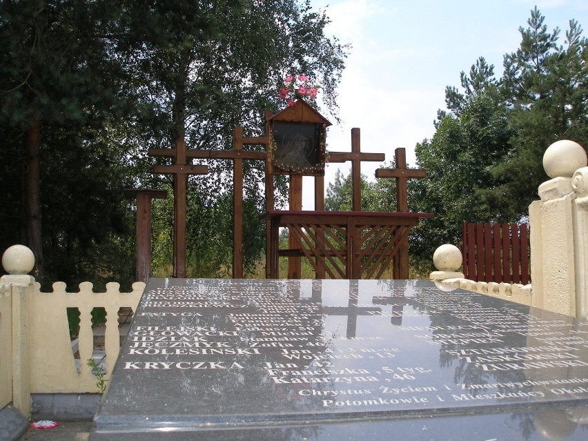 Pomnik ofiar epidemii cholery w Grodzisku.