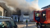 Pożar hali produkcyjnej w Sawinie. Zawiniła instalacja elektryczna