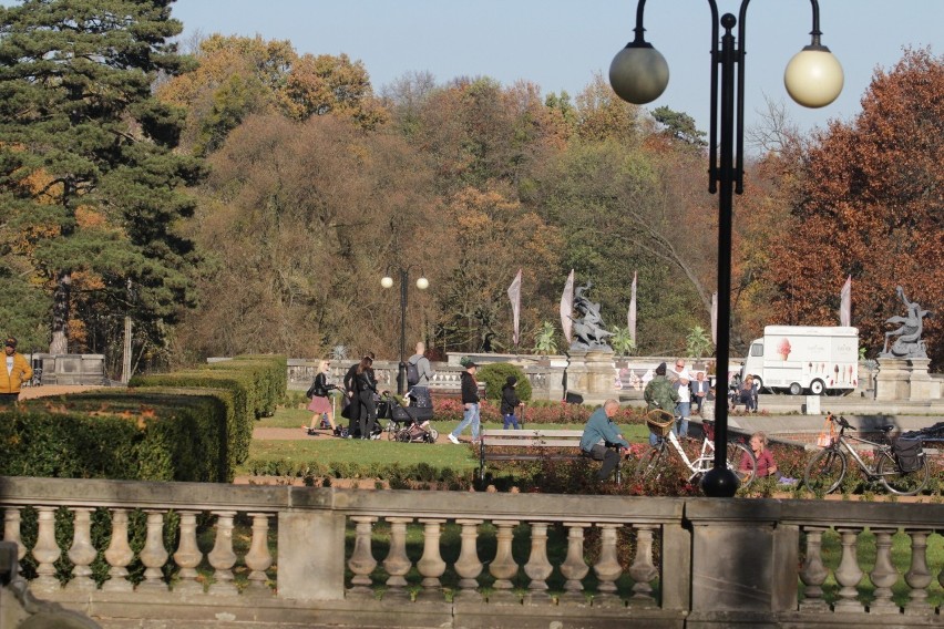 Park wokół pałacu w Świerklańcu jest jednym z ulubionych...