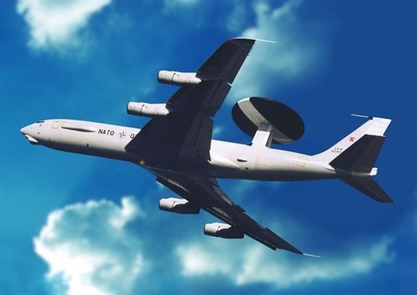 Tak wygląda samolot NATO AWACS. Przez kilka dni będzie można...