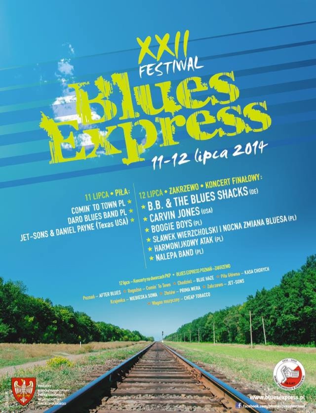 Blues Express 2014 już 11-12 lipca