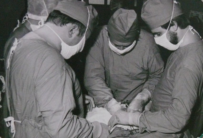 Jeden z pierwszych zabiegów na oddziale chirurgii ogólnej