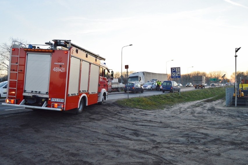 Potrącenie na pasach w Kiełczewie