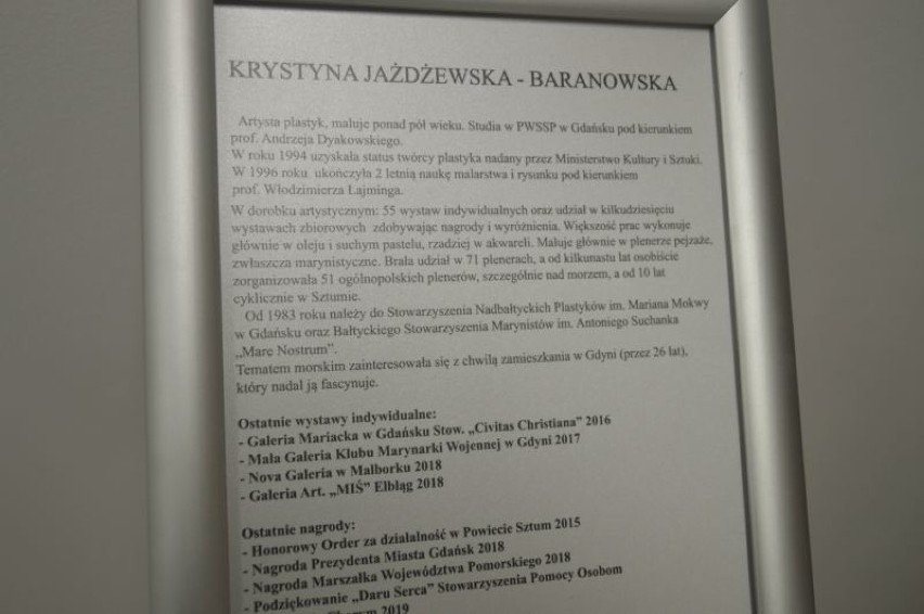 Wystawa Krystyny Jażdżewskiej - Baranowskiej w SCK
