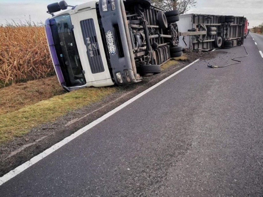 - Wiatr łamał gałęzie drzew i całe drzewa, które blokowały...