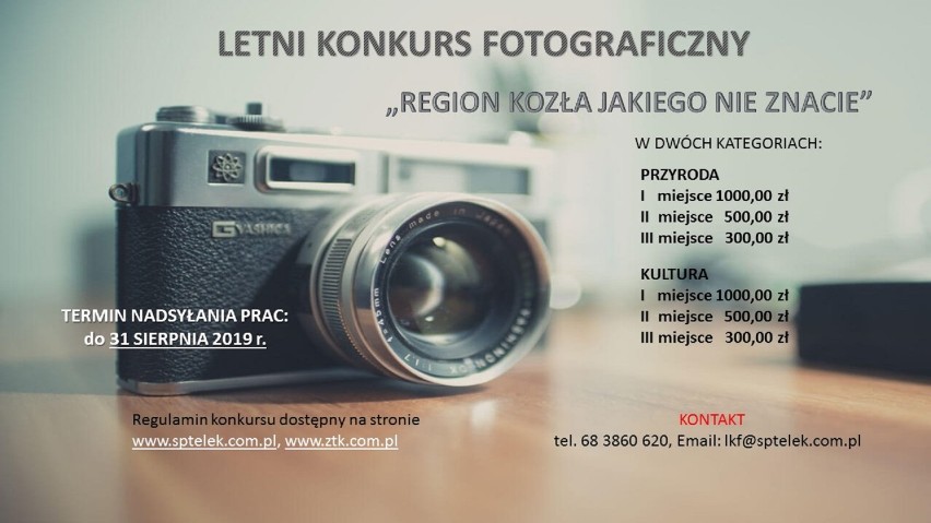  „Region Kozła jakiego nie znacie” - konkurs fotograficzny ZTK. Regulamin