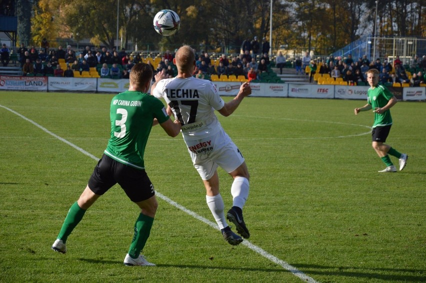 Lechia Zielona Góra zremisowała z Cariną Gubin 1:1.