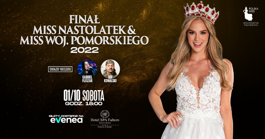 Wiktoria Kropidłowska z Liniewa i Dominika Kordecka z Wielkiego Klincza w konkursie Miss Województwa Pomorskiego ZDJĘCIA