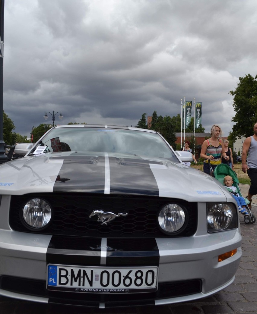 Kultowe fordy przyjechały do Malborka [ZDJĘCIA]. To Mustang Race 2014