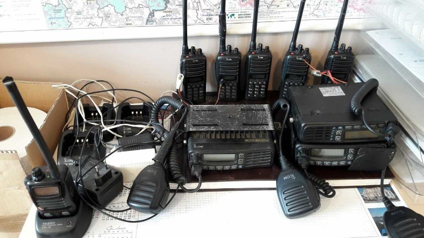 Radiotelefony od Straży Miejskiej w Malborku dla miejscowych harcerzy