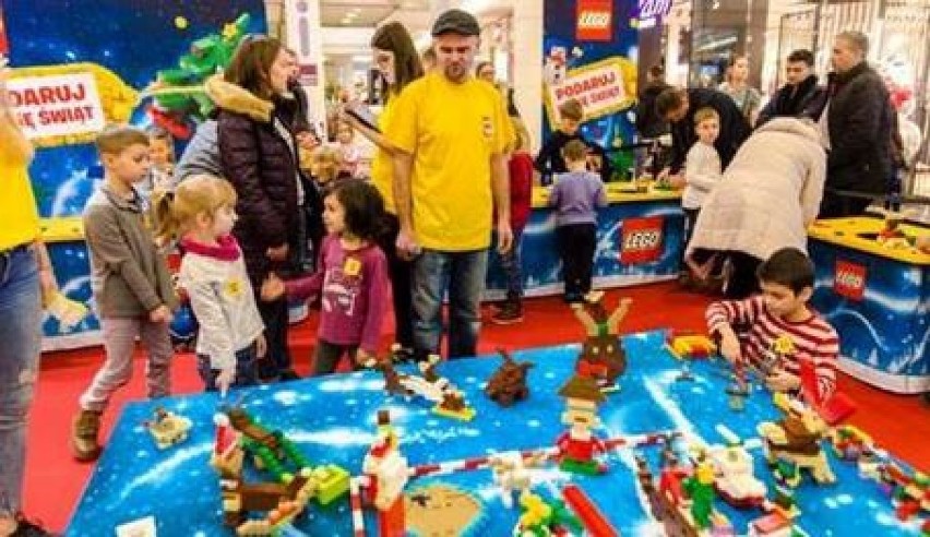 Świąteczna impreza z grami i klockami LEGO już w ten weekend w Alei Bielany