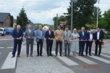 Nowe rondo i fragmenty dróg dojazdowych w Wąsewie uroczyście otwarte 24.07.2023