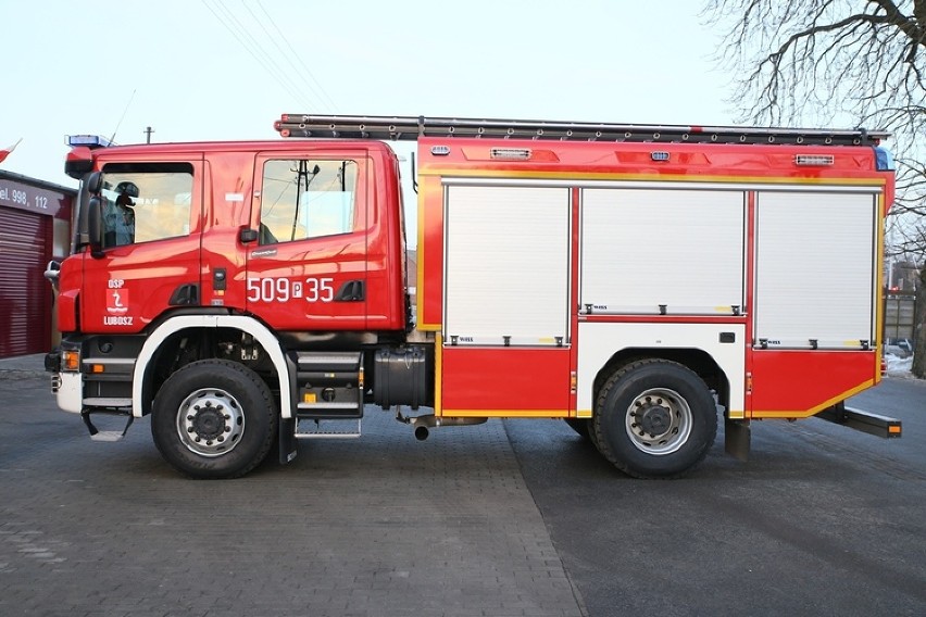 Ochotnicza Straż Pożarna w Luboszu ma nowy wóz