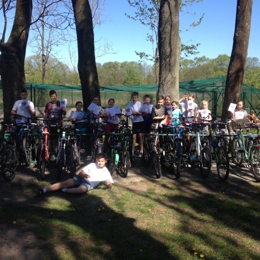 Gmina Wejherowo. Uczniowie Szkoły Podstawowej w Bolszewie włączyli się w ogólnopolską akcję Rowerowy Maj 2018 [ZDJĘCIA]