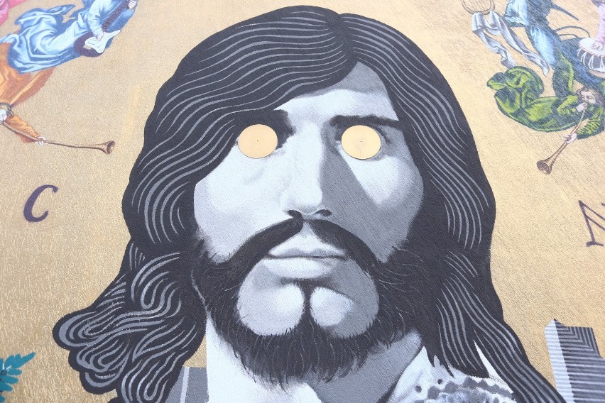 Na Białołęce powstał mural z Czesławem Niemenem. Autor dzieła jest również twórcą podobizny Kory na Nowym Świecie [ZDJĘCIA]