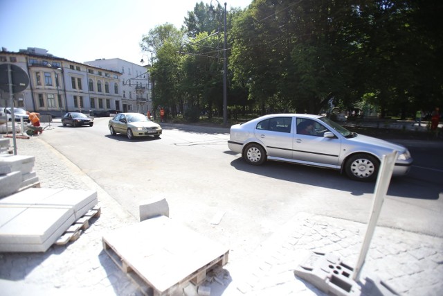 Parkowanie w centrum Katowic. Plac Wolności