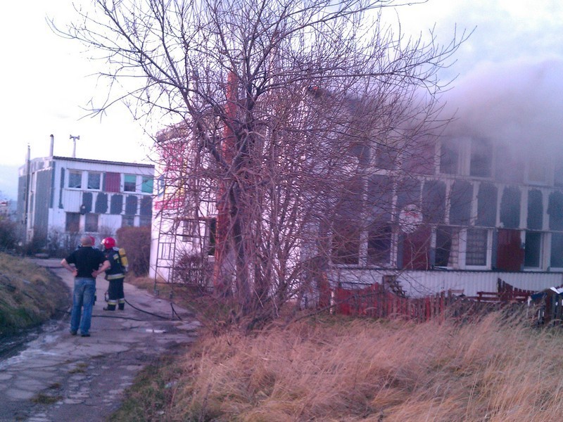 Pożar mieszkania na ul. Uczniowskiej