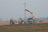 Remont linii energetycznej w gminie Gołańcz