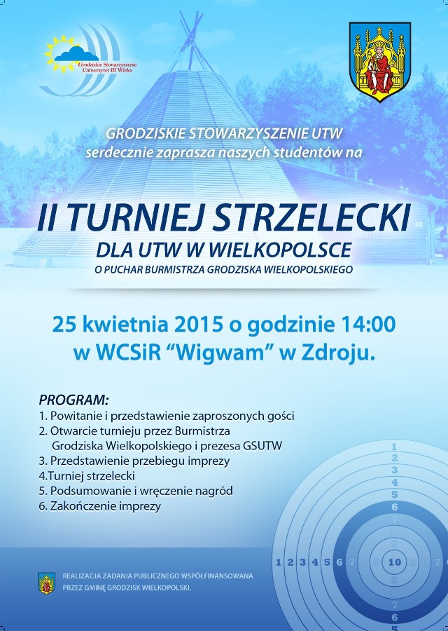 Grodzisk: Turniej strzelecki dla UTW w Wielkopolsce. Druga edycja zawodów już 25 kwietnia w Zdroju.