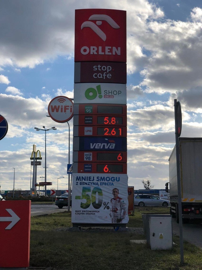 WRZEŚNIA: Ceny paliw w naszym mieście. Czy poszły w górę?
