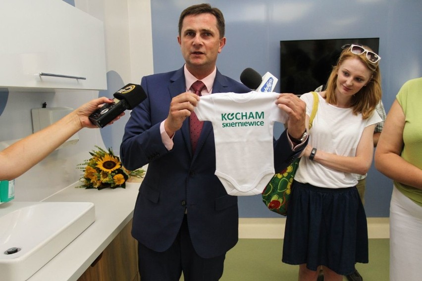 Otwarcie sali porodów rodzinnych w Skierniewicach