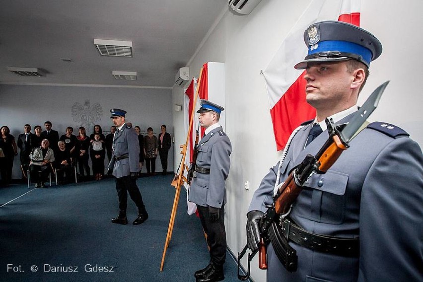 Uroczystość odsłonięcia tablicy upamiętniającej aspiranta...