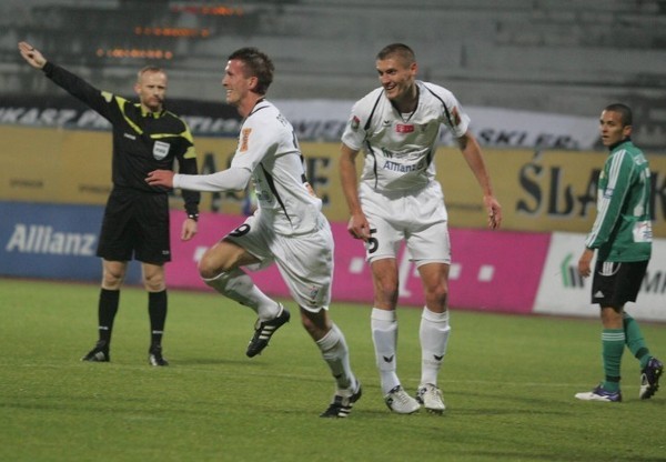 Mariusz Przybylski zdobył pierwszą bramkę dla Górnika w meczu z GKS Bełchatów, i swoją drugą w sezonie