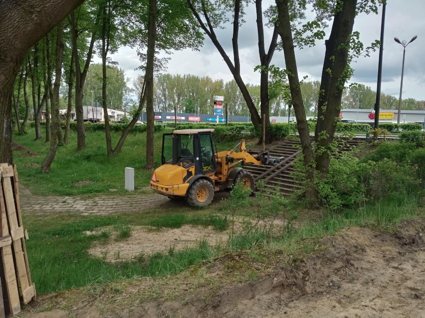 W Wieruszowie urządzą park z tężnią solankową za prawie 3 mln zł. Ruszyły prace FOTO