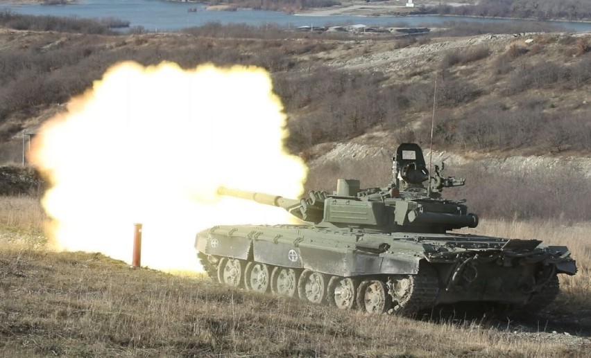 Do najcięższych walk na lądzie doszło w rejonie Donbasu