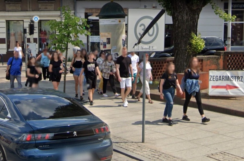 Tomaszów i tomaszowianie na mapach Google Street View....