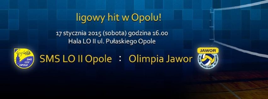 [Siatkówka] SMS LO 2 Opole chce zrobić krok w stronę play-off