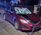 Tragiczny wypadek pod Lipskiem na Mazowszu. 23-letni kierowca wjechał w trzyosobową rodzinę. Ojciec nie żyje, córka w stanie krytycznym