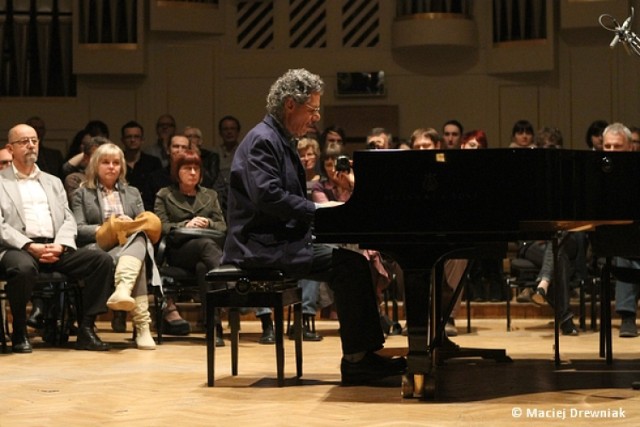 chick corea|solo piano|zdjęcia|kraków|festiwal starzy i młodzi, czyli jazz w krakowie|filharmonia krakowska