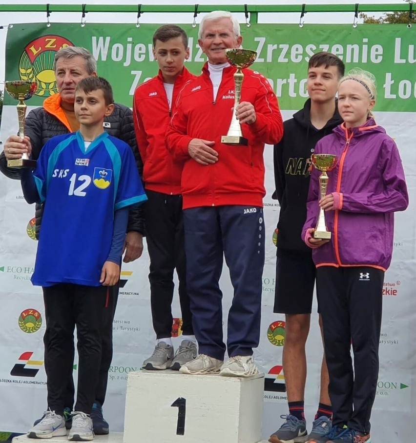 LKS Koluszki  z 11 medalami i 3 pucharami w Ogólnopolskich Biegach Przełajowych w Wolborzu