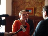 Natalia Sikora w Słupsku: Aktorka i wokalistka w słupskim ratuszu [ZDJĘCIA]