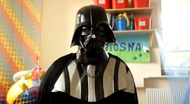 Darth Vader w Poznaniu zbiera na wakacje dla niepełnosprawnych osób