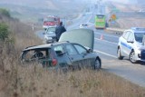 Wypadek autobusu, ciężarówki i samochodu w Zbrachlinie [wideo, zdjęcia]