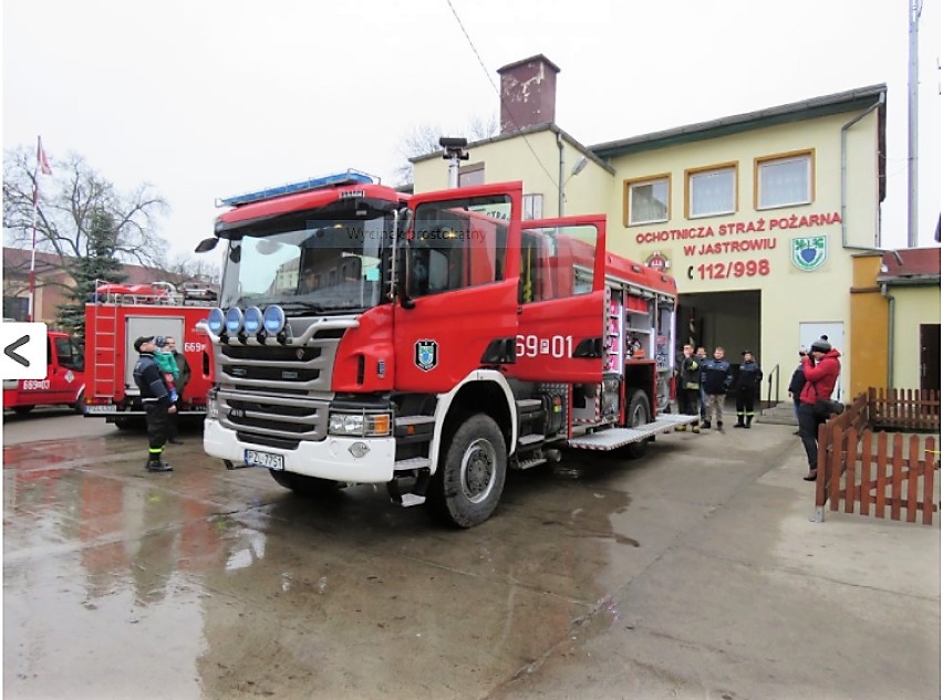 Ochotnicza Straż Pożarna w Jastrowiu ma nowy wóz bojowy
