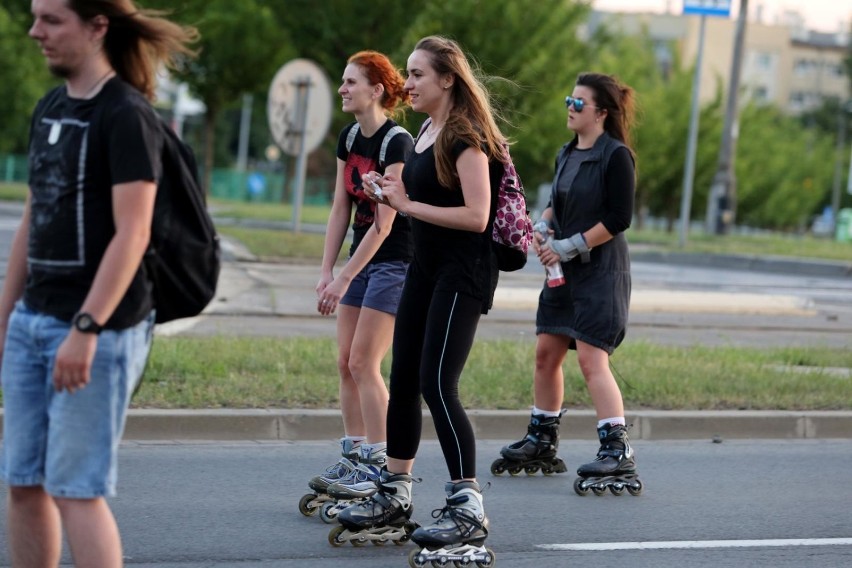 „Na rolkach do pracy - połączenie dzielnic śródmiejskich”....