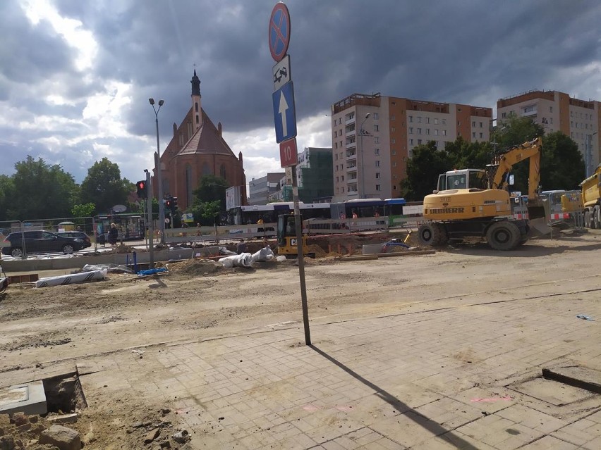 Remont Wyszyńskiego w Szczecinie