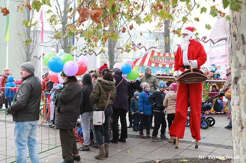 Mikołaj w Siemianowicach zawitał w sobotę na rynek miejski