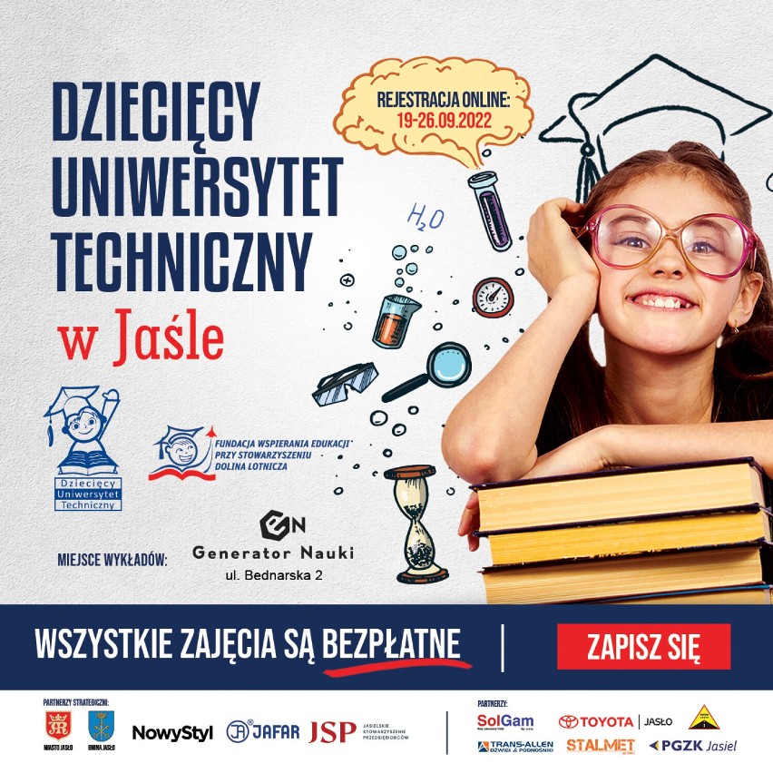Startuje nowy semestr Dziecięcego Uniwersytetu Technicznego w Jaśle