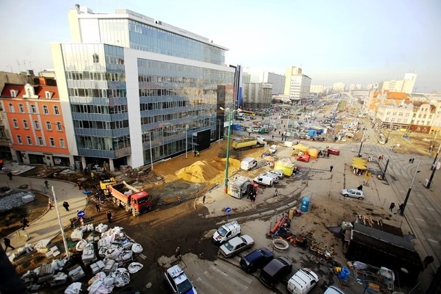 Remont rynku w Katowicach; przebudowa centrum Katowic