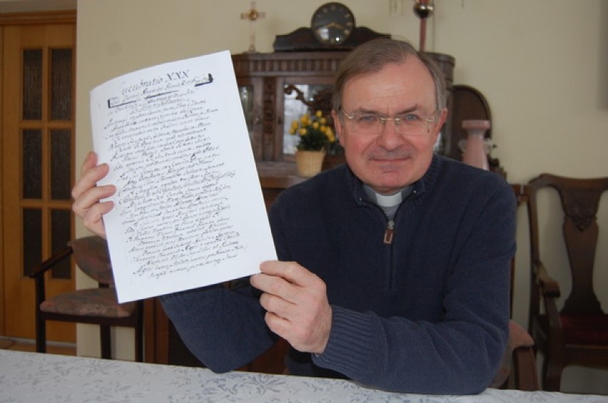 ks. Grzegorz Rafiński, proboszcz parafii pw. św. Mikołaja w...