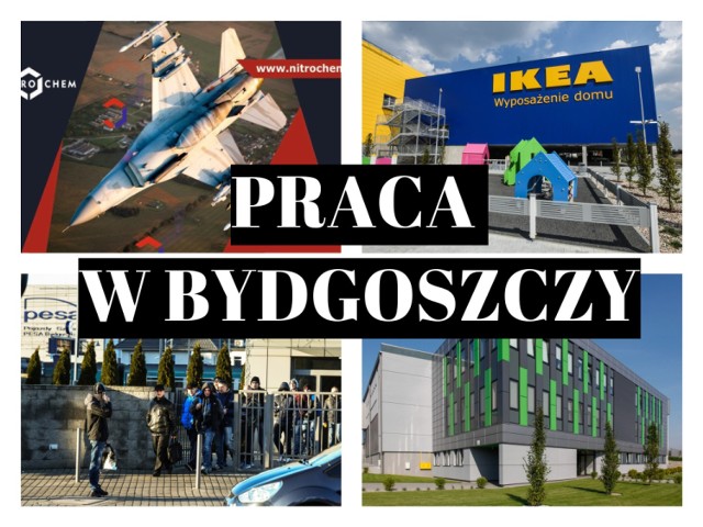 Szukasz pracy? Te duże firmy w Bydgoszczy poszukują pracowników: Pesa, Ciech, Belma, Ikea, Frosta, Nitrochem, Canpack i inne. 

Sprawdź oferty pracy! Przejdź do kolejnej strony >>>