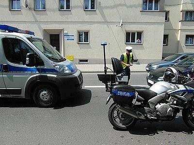 Wypadek przy ulicy Witczaka w Bytomiu