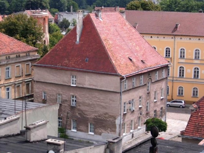 Najstarszy mieszkalny budynek w Szprotawie, nazwa obecnego...