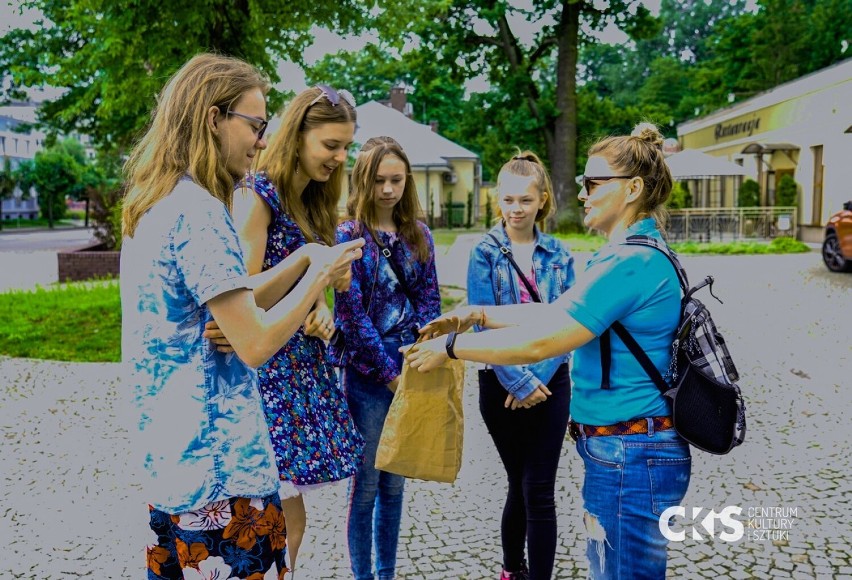 Gra Miejska w Skierniewickim parku. Było ciekawie i zabawnie