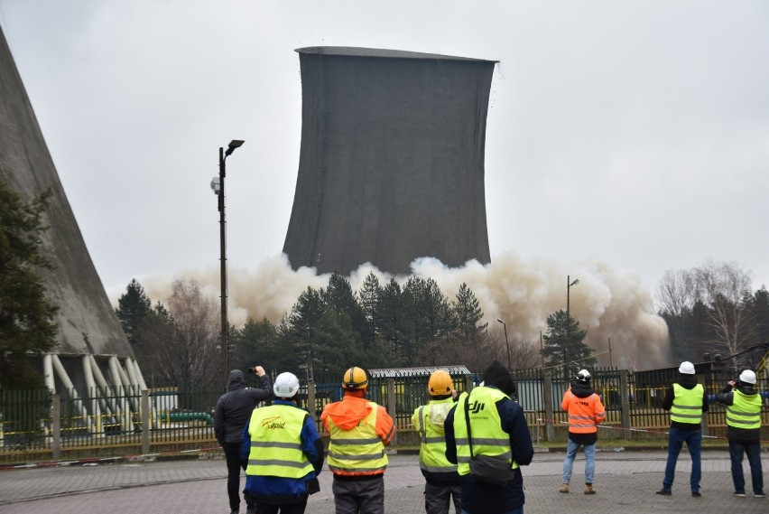 Elektrownia Siersza - wyburzenie wybudowanej w latach...