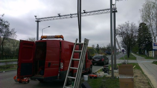 Budowa wagi do preselekcyjnego ważenia pojazdów w Radomiu